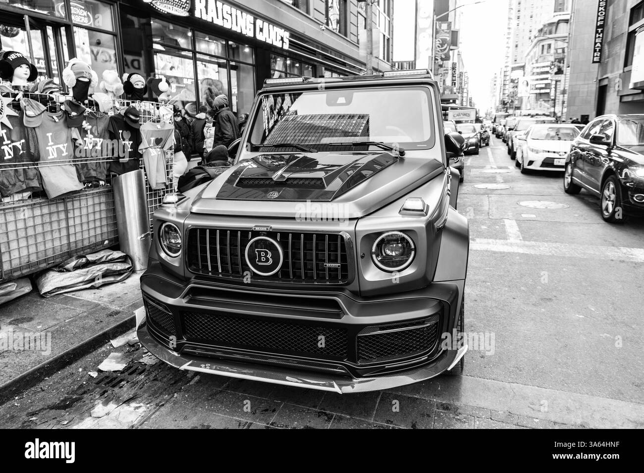 Mercedes amg brabus g 63 Black and White Stock Photos & Images - Alamy