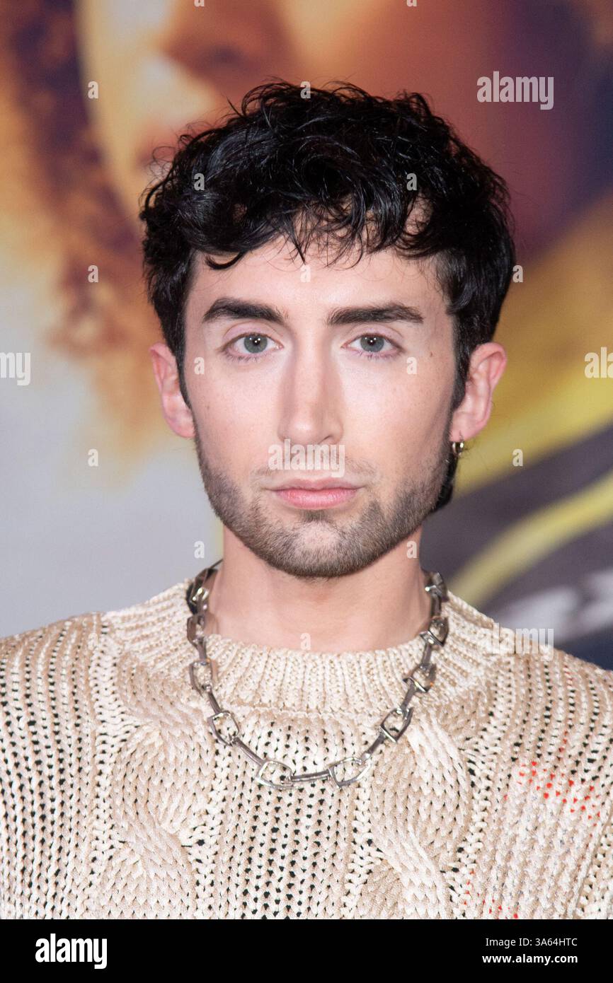 Lythan Cottaz attending the Rapide Premiere at the Grand Rex cinema in ...