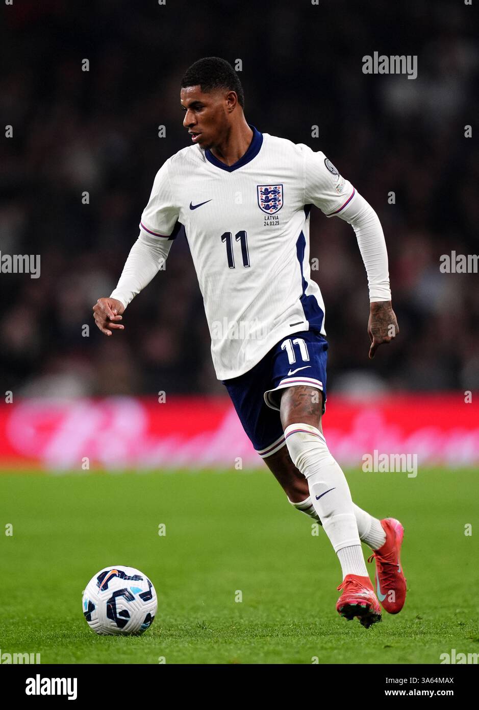 England s Marcus Rashford During The 2026 FIFA World Cup Qualifying 