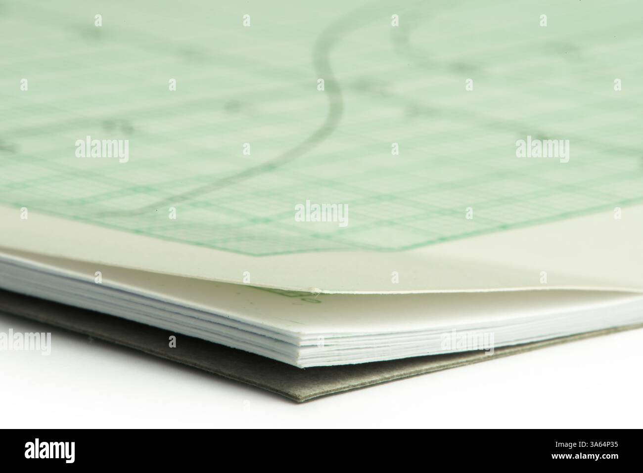 Mathematical drawings, concepts and strategies. Arrows and lines Stock Photo