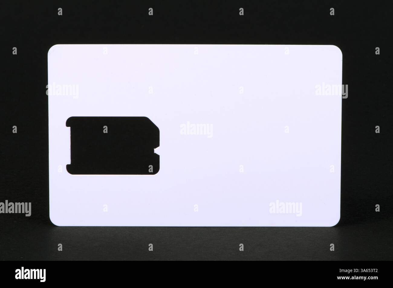 Sim Card black isolated Stock Photo - Alamy