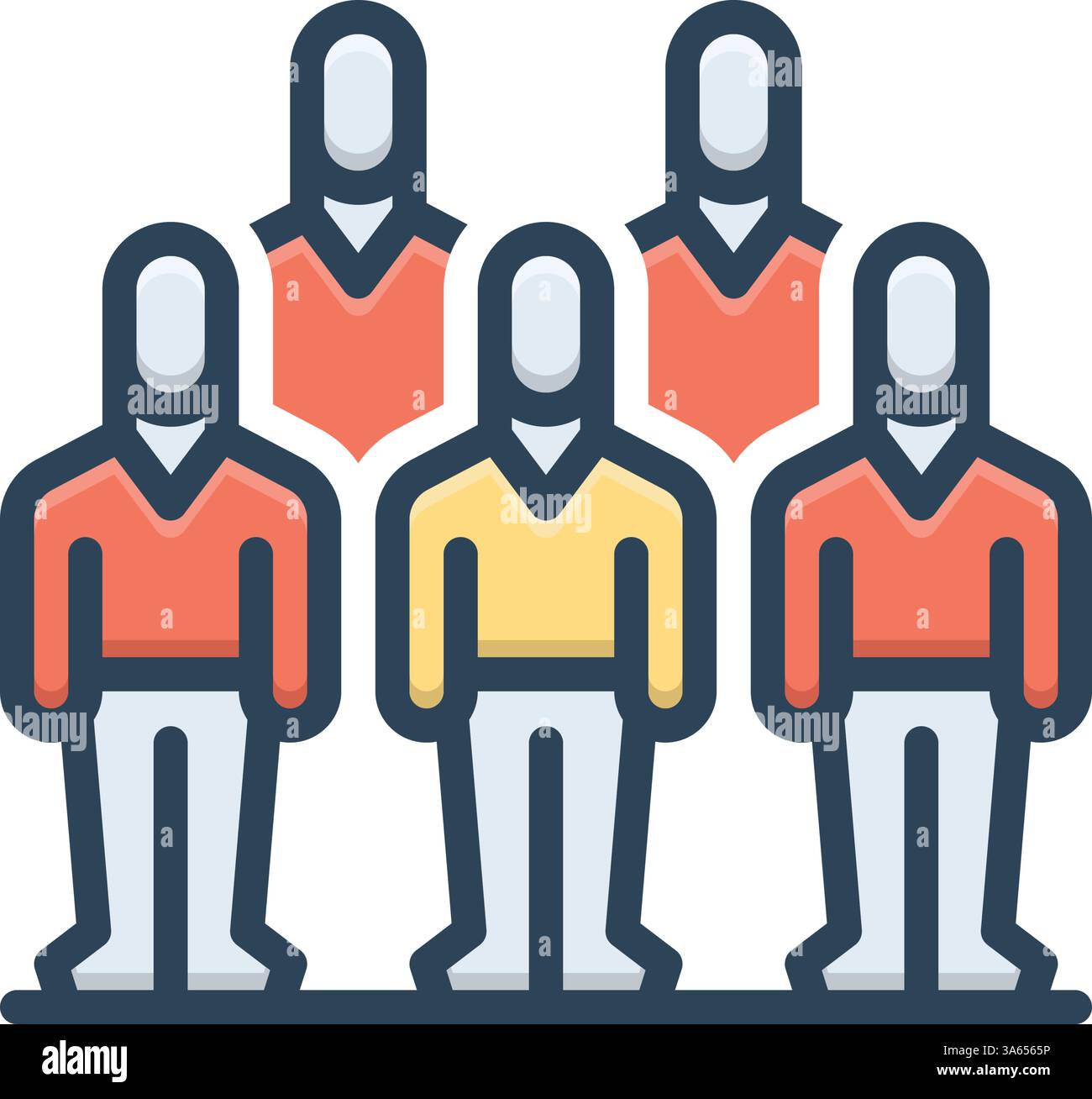 Icon for community, socializing Stock Vector