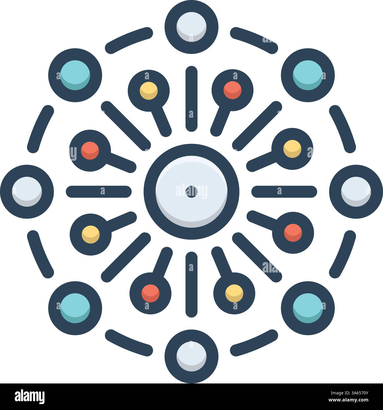 Interconnect vector vectors hi-res stock photography and images - Alamy