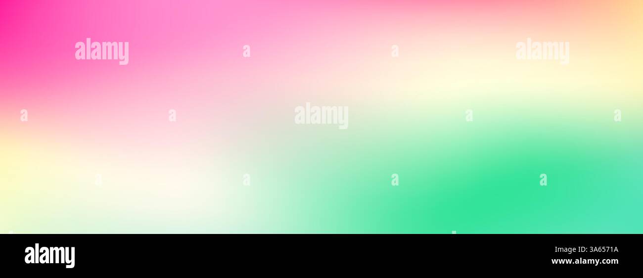 Pink and green smooth gradient. Springtime color blur background ...
