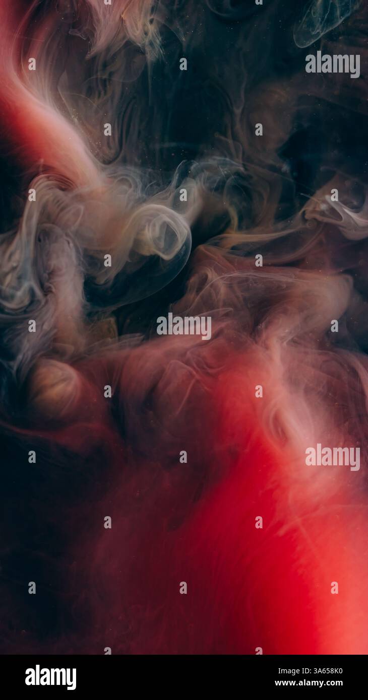 Vapor explosion blur dye flow hi-res stock photography and images - Alamy
