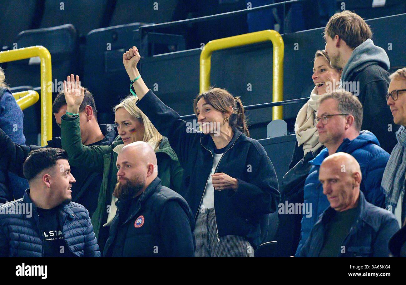 Lena Wurzenberger (M), girlfriend of Julian Nagelsmann, coach DFB ...