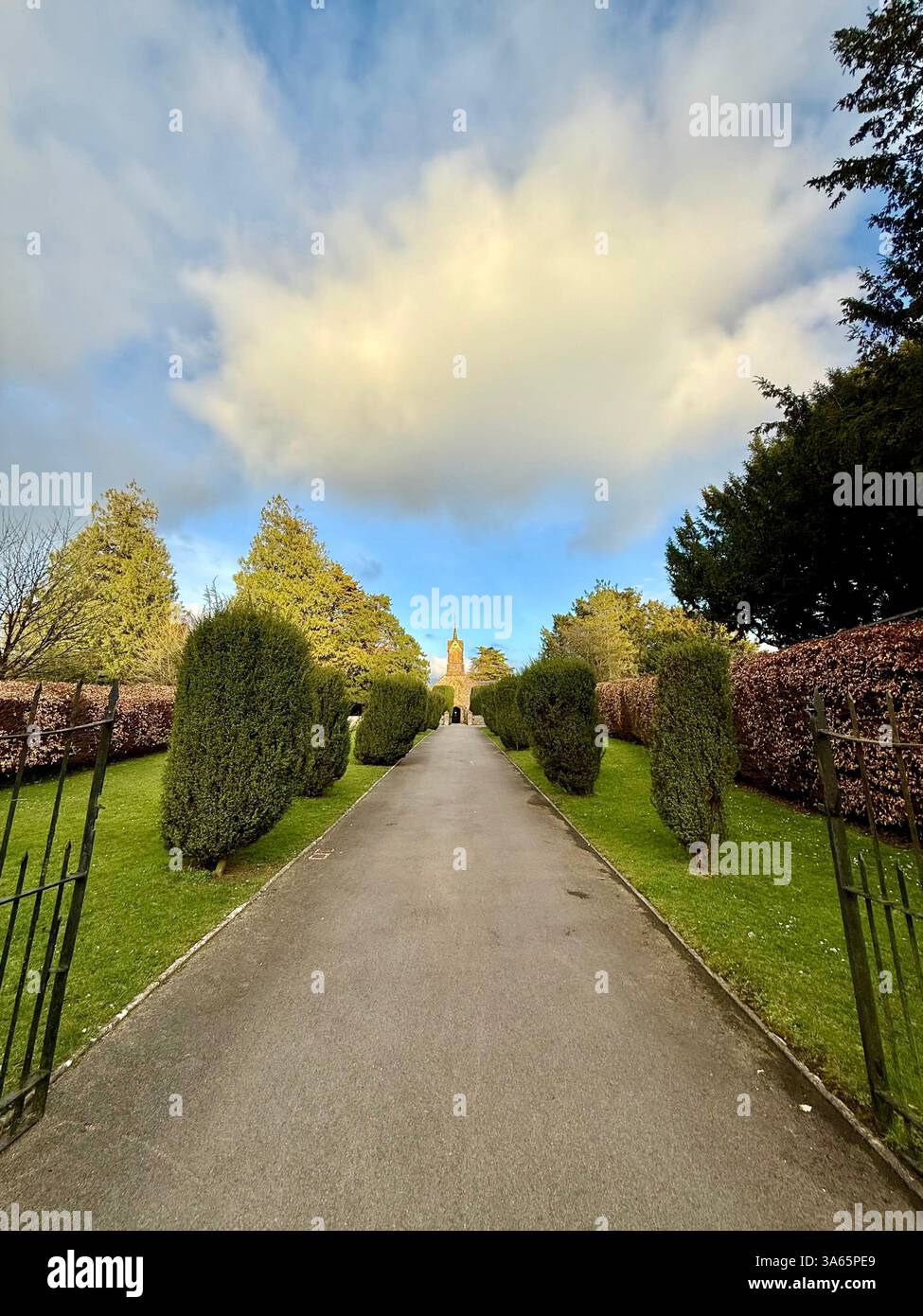 The Cricket St Thomas House, Estate and Hotel, Chard, Somerset - Smartphone Captured Stock Image