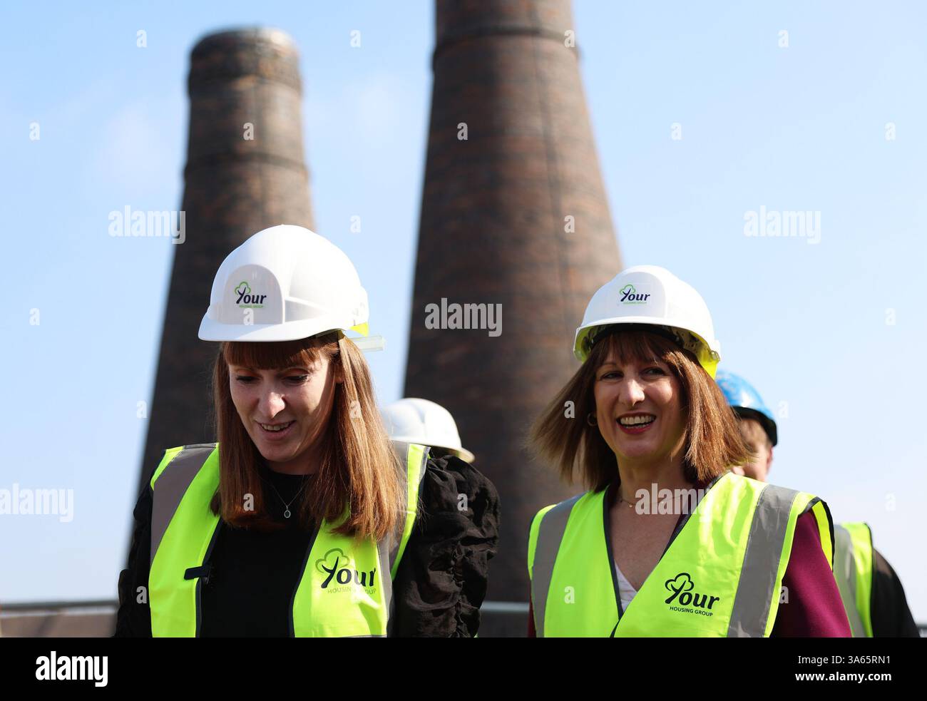 Chancellor of the Exchequer Rachel Reeves (right) and Deputy Prime ...