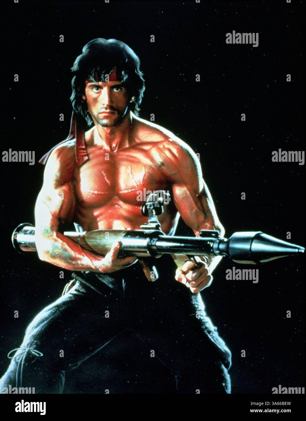 Feb 08, 1982; Hollywood, CA, USA; SYLVESTER STALLONE stars as John J ...