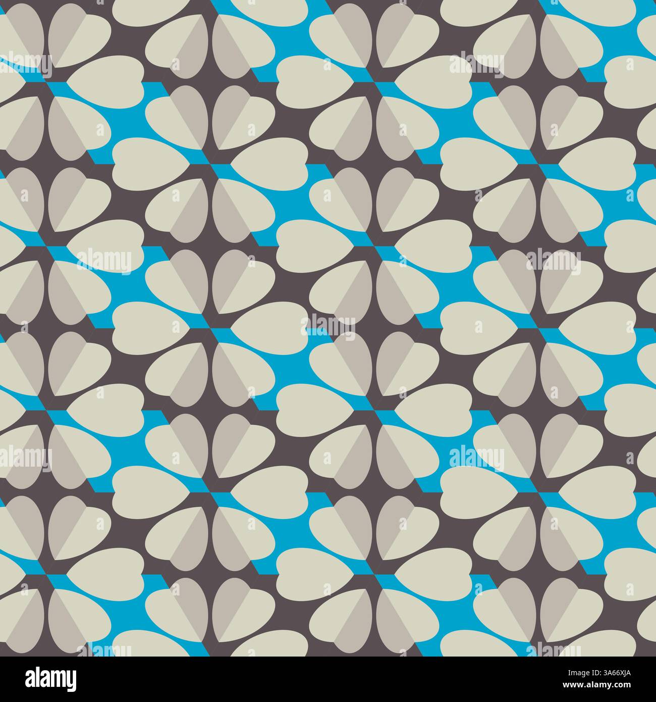 Seamless mosaic pattern. Geometric background. Vector Illustration. Stock Vector