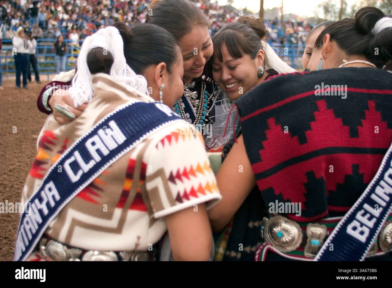 Sep 10, 2004; Window Rock, AZ, USA; Participants in the Miss Navajo ...