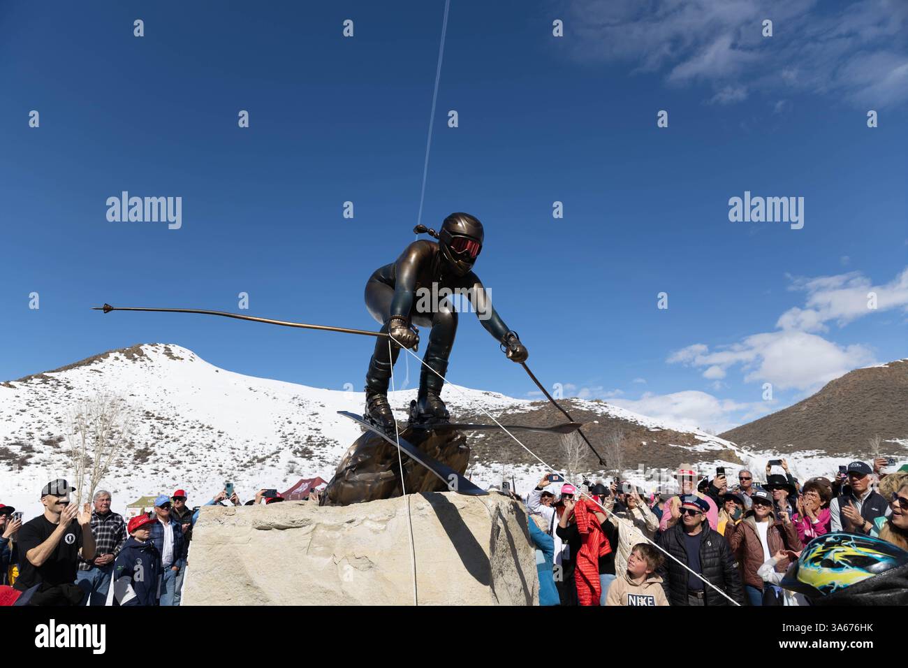March 23, 2025, Sun Valley, Idaho, USA PICABOO STREET helps with the