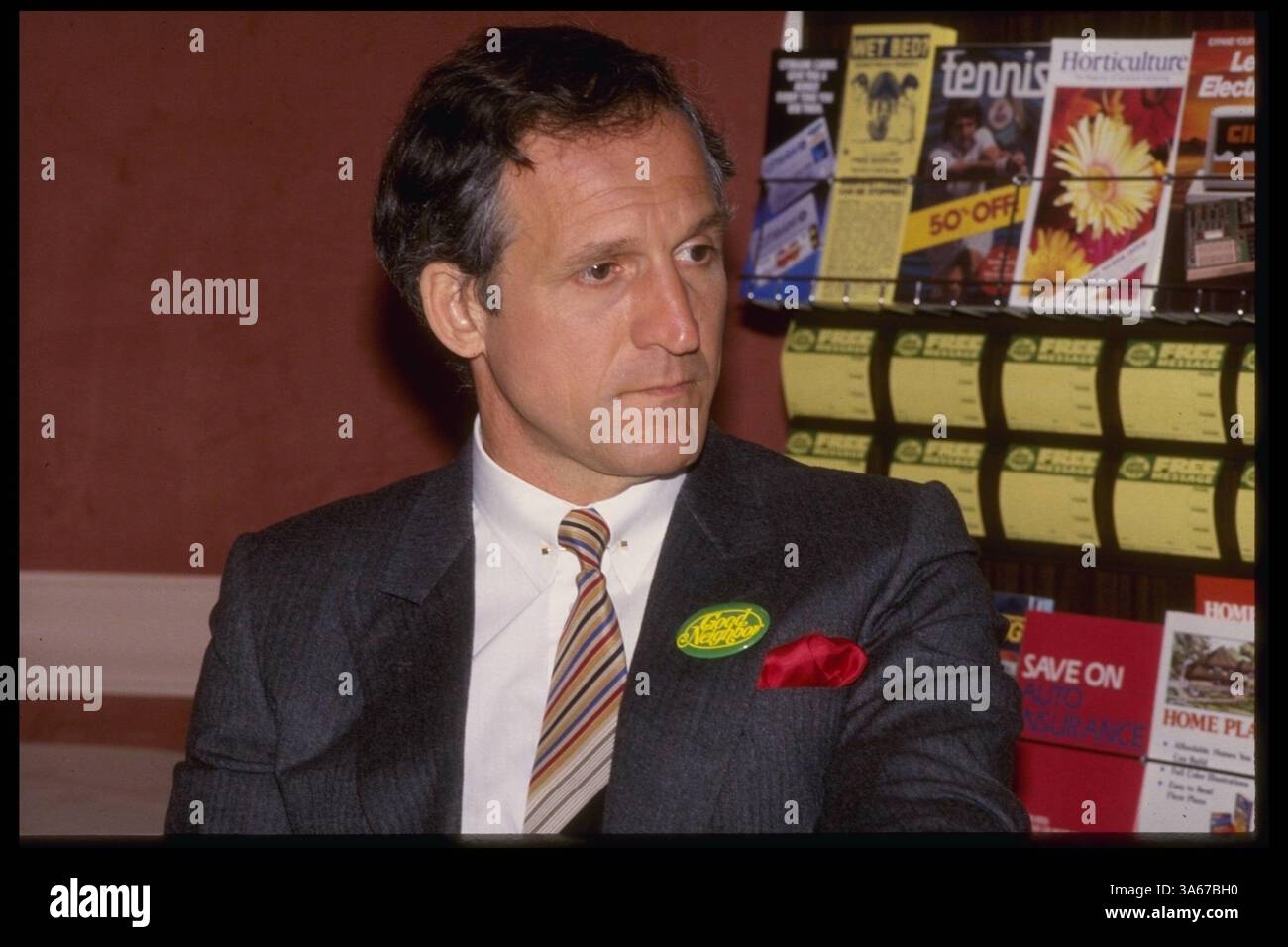 1985; Hollywood, CA, USA; DANIEL J. TRAVANTI is shown in a photo taken ...