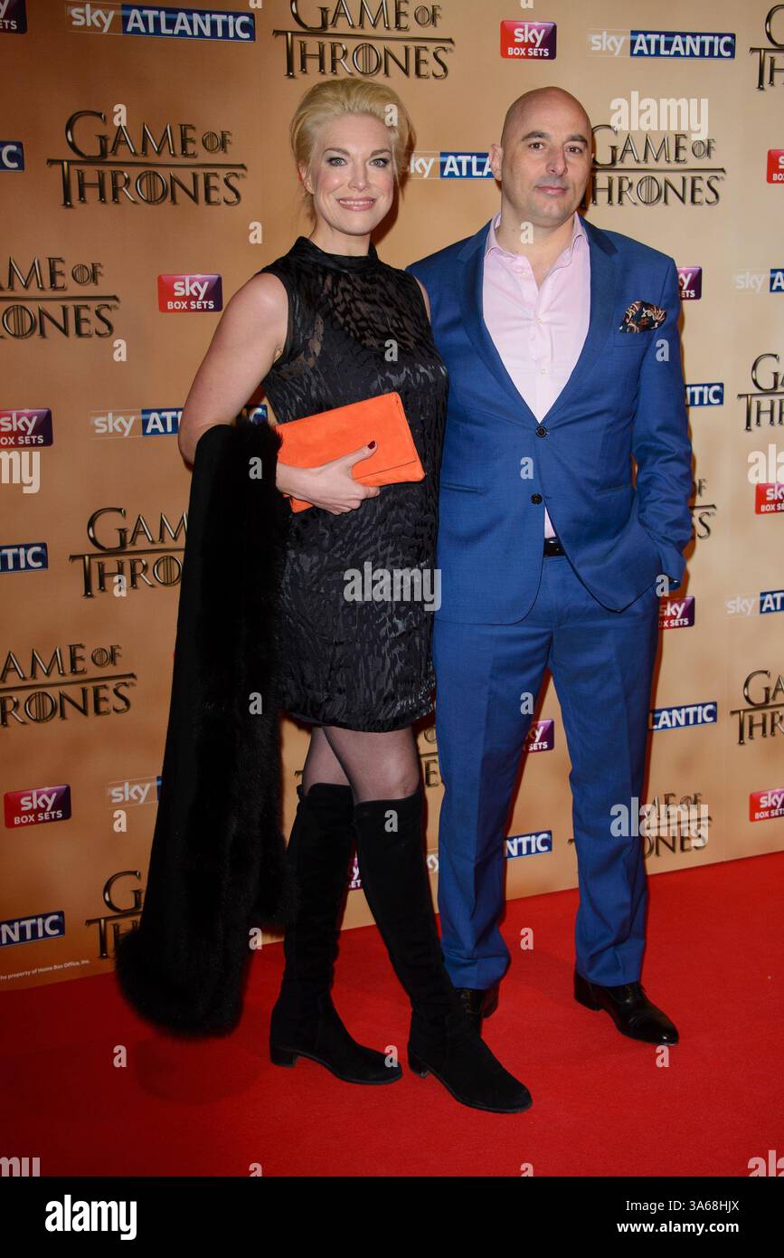 Hannah Waddingham Arrives At The World Premiere Of Game Of Thrones Hannah Waddingham Arrives At The World Premiere Of Game Of Thrones