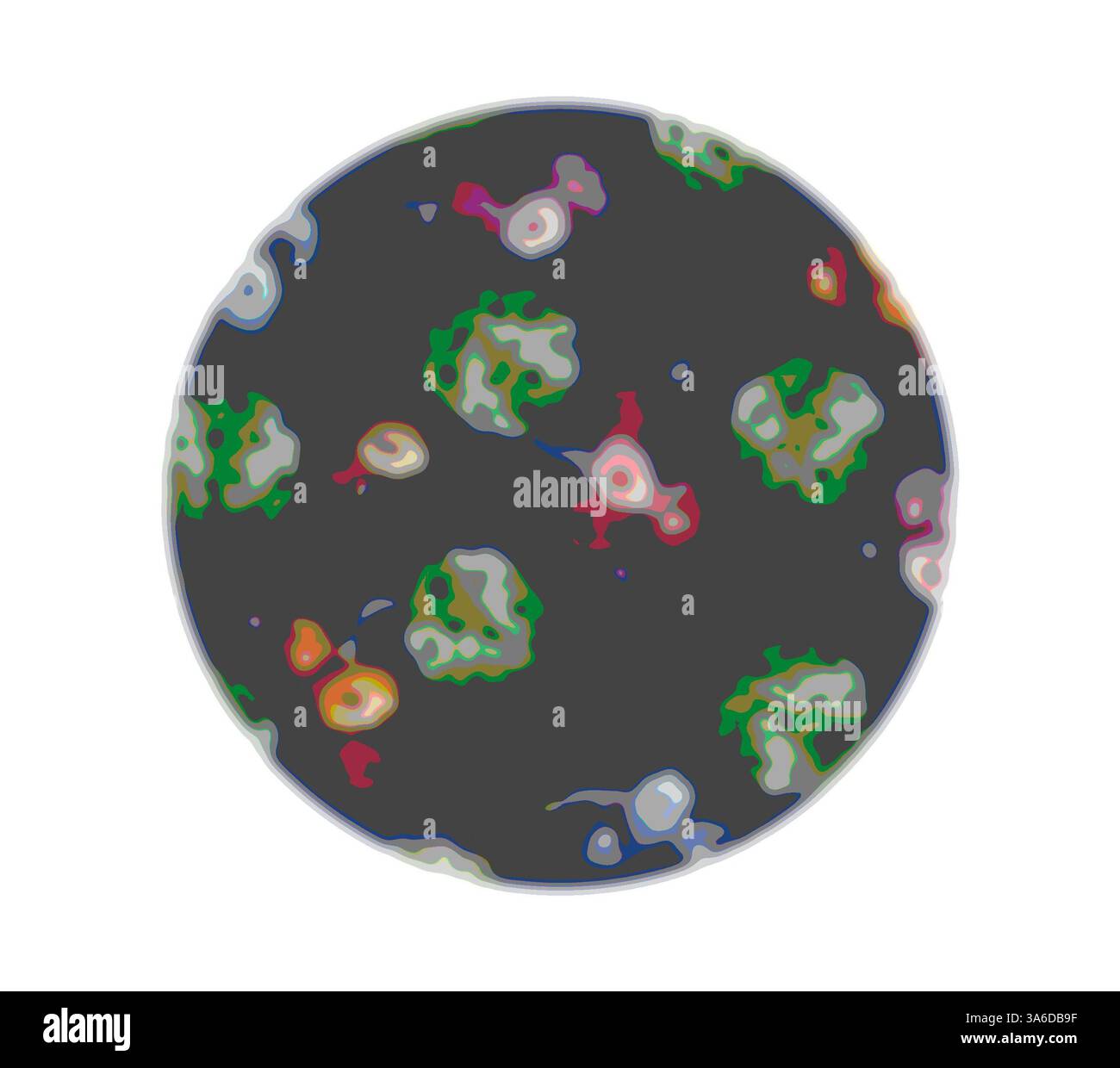 Circular view of cellular patterns hi-res stock photography and images ...