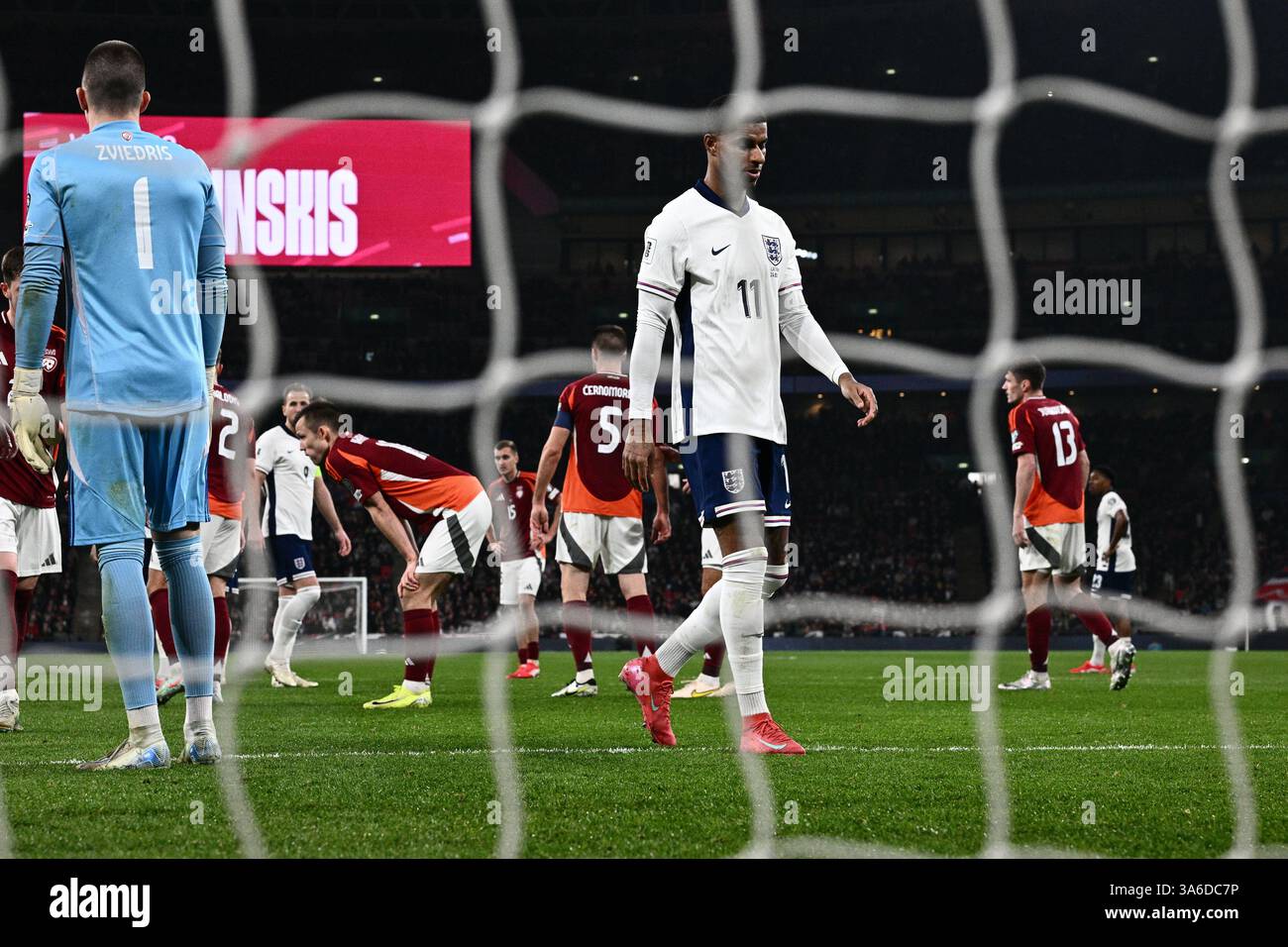 LONDON ENGLAND Marcus Rashford Of England During The FIFA World Cup london-england-marcus-rashford-of-england-during-the-fifa-world-cup