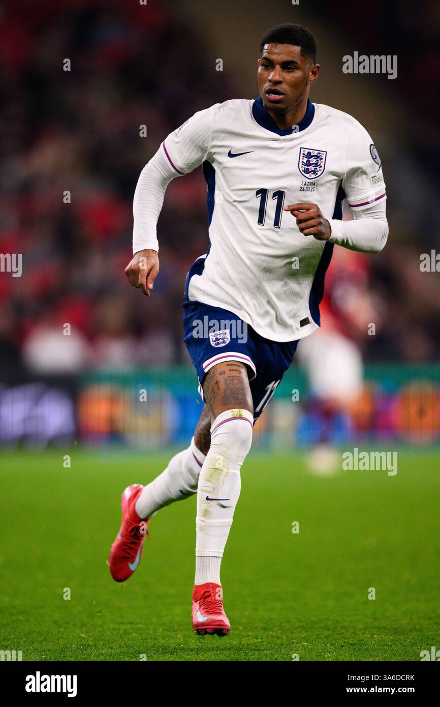 LONDON ENGLAND Marcus Rashford Of England During The FIFA World Cup london-england-marcus-rashford-of-england-during-the-fifa-world-cup
