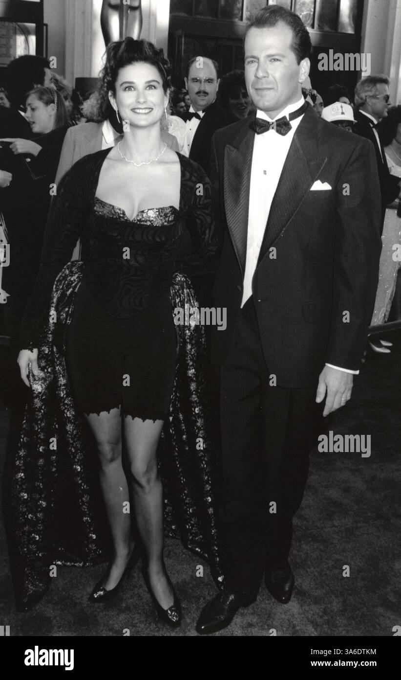 Demi Moore in McQueen Mini Dress at BAFTA 2025 Party With Scout Willis, image size:821x1390