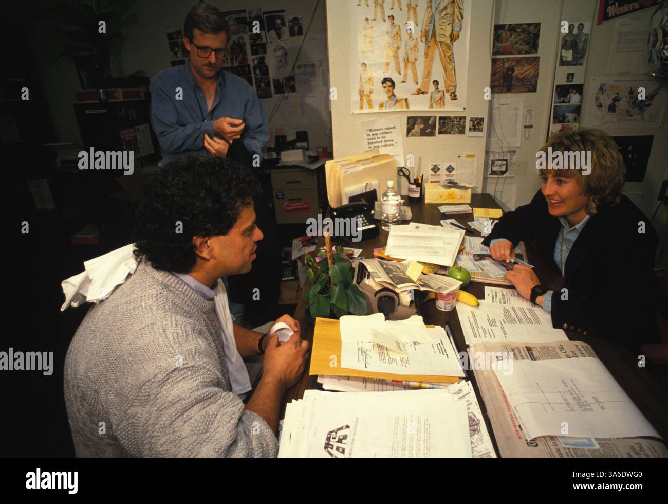 Nov 01 1992 Little Rock AR USA Former White House Press Secretary