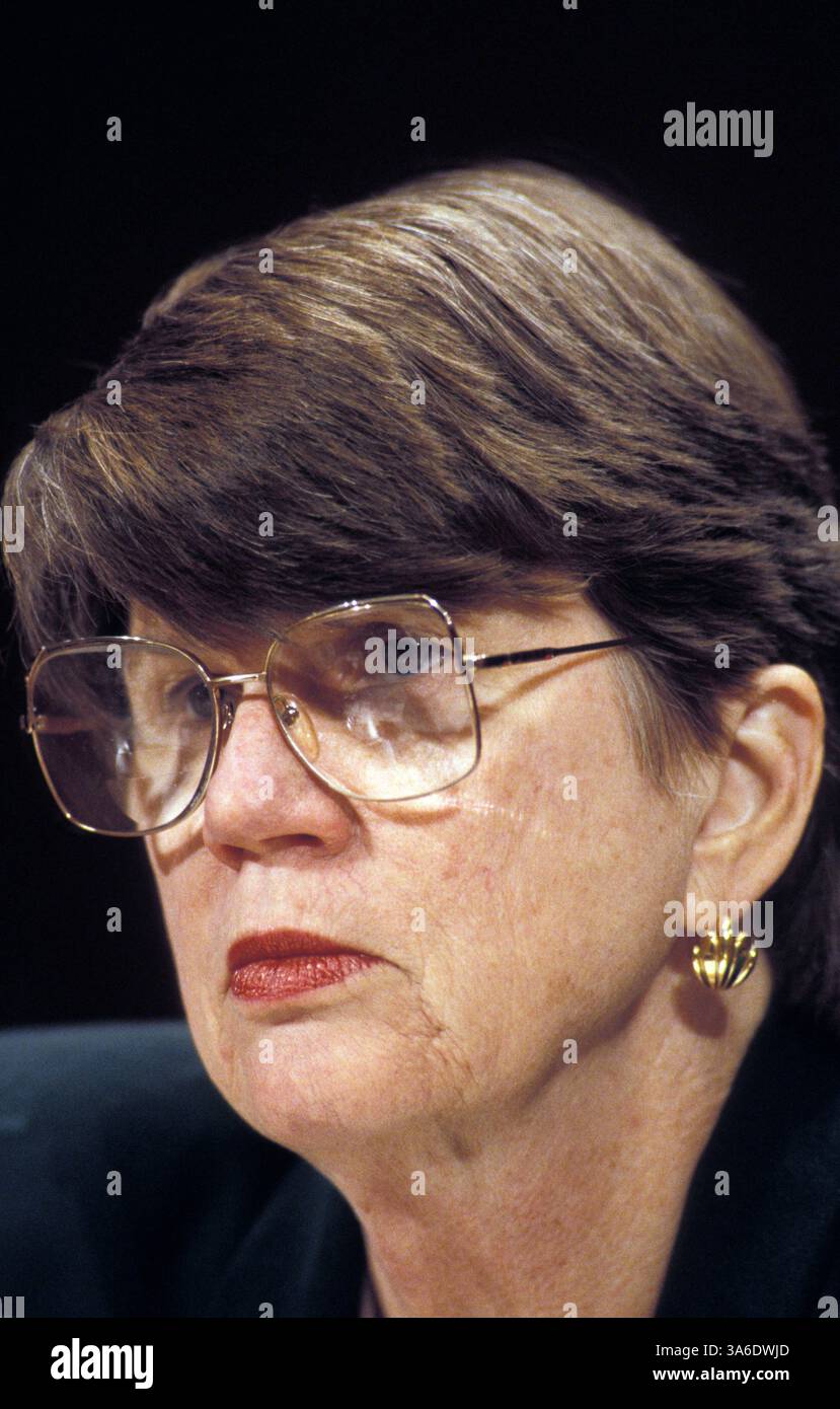 Janet reno hi-res stock photography and images - Alamy