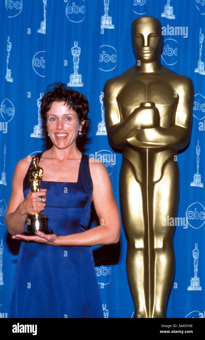 Mar 24, 1997; Los Angeles, CA, USA; Actress FRANCES MCDORMAND
