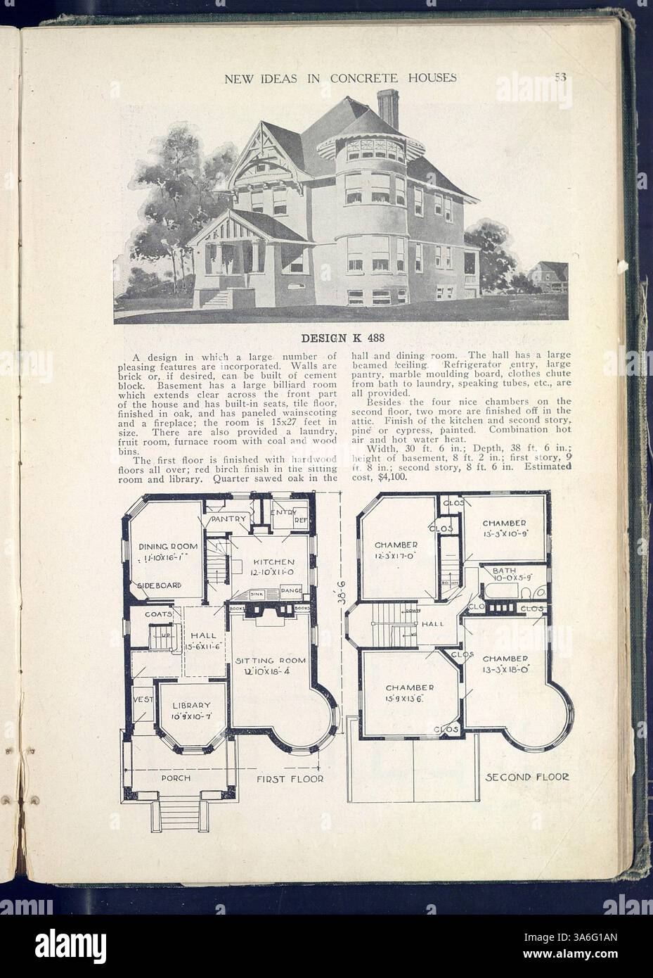 Includes 100 house designs with floor plans for cement hi-res stock ...