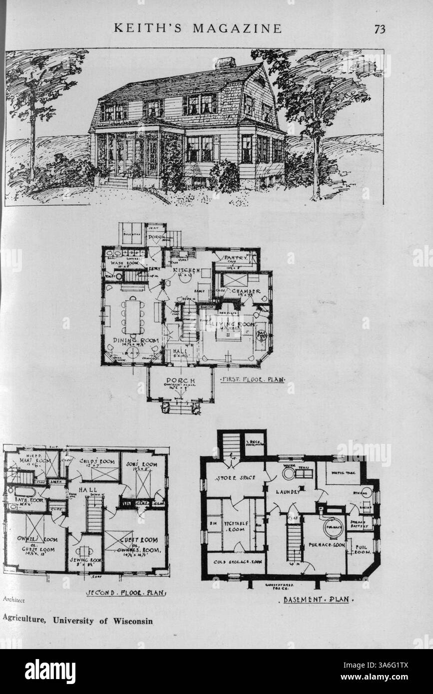 Contains 12 monthly issues showcasing architectural designs for homes ...