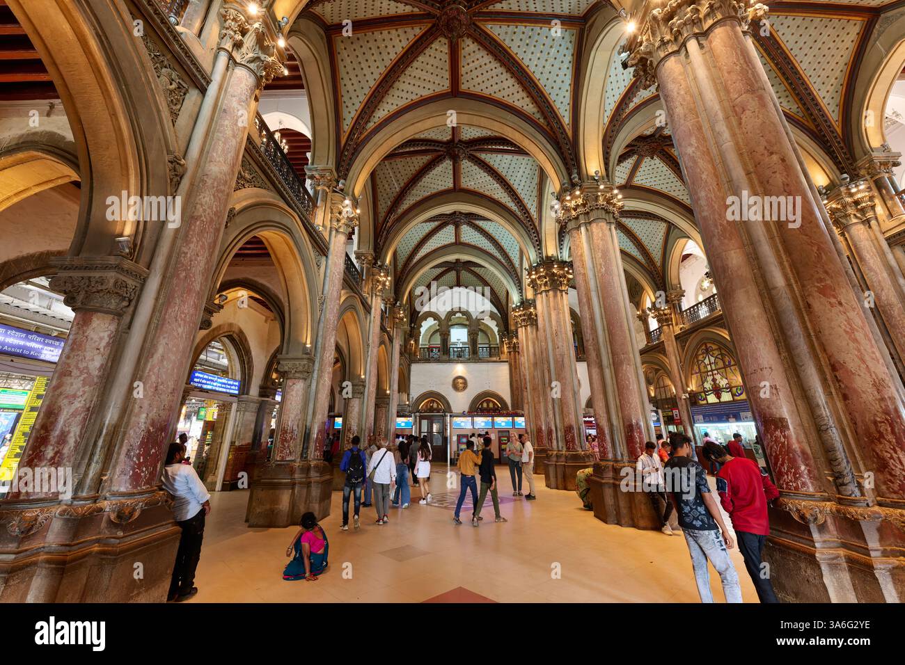 Interior Shot Of Chhatrapati Shivaji Terminus Victoria Terminus interior-shot-of-chhatrapati-shivaji-terminus-victoria-terminus