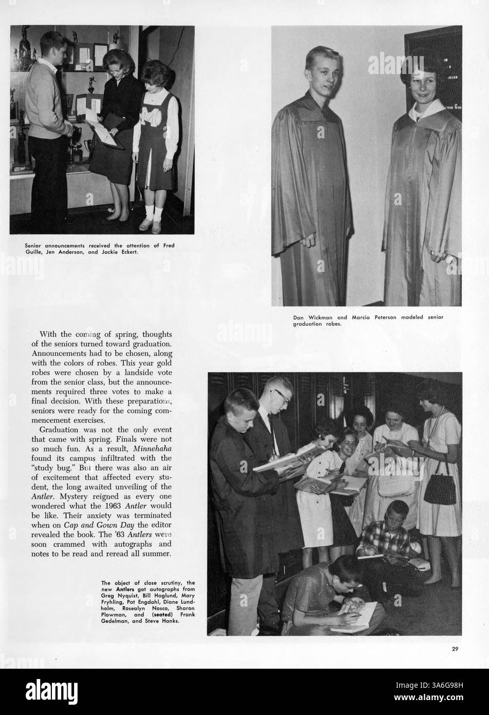 Minnehaha Academy s 1963 Antler Yearbook Captures The Essence Of The Minnehaha academy s 1963 antler yearbook captures the essence of the