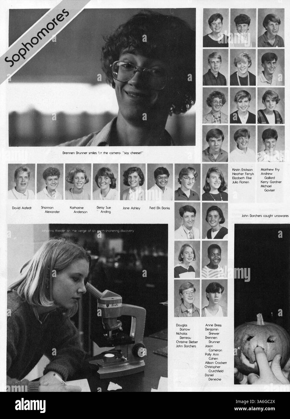 This yearbook captures key moments from the 1985-1986 school year ...