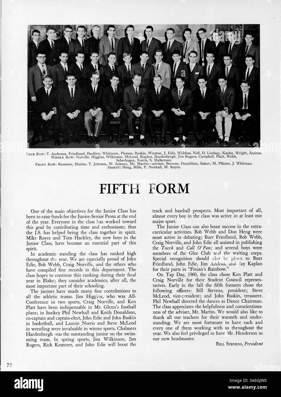 Blake Yearbook 1961, Call-O-Pan, offers a comprehensive record of Blake ...