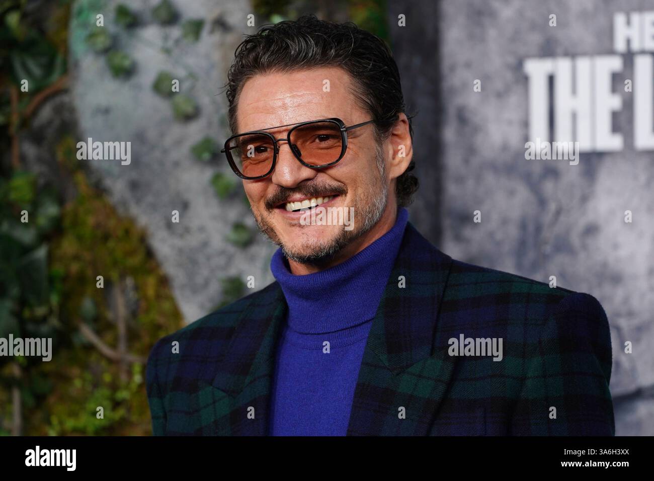 Pedro Pascal arrives at the season two premiere of "The Last of Us" on Monday, March 24, 2025