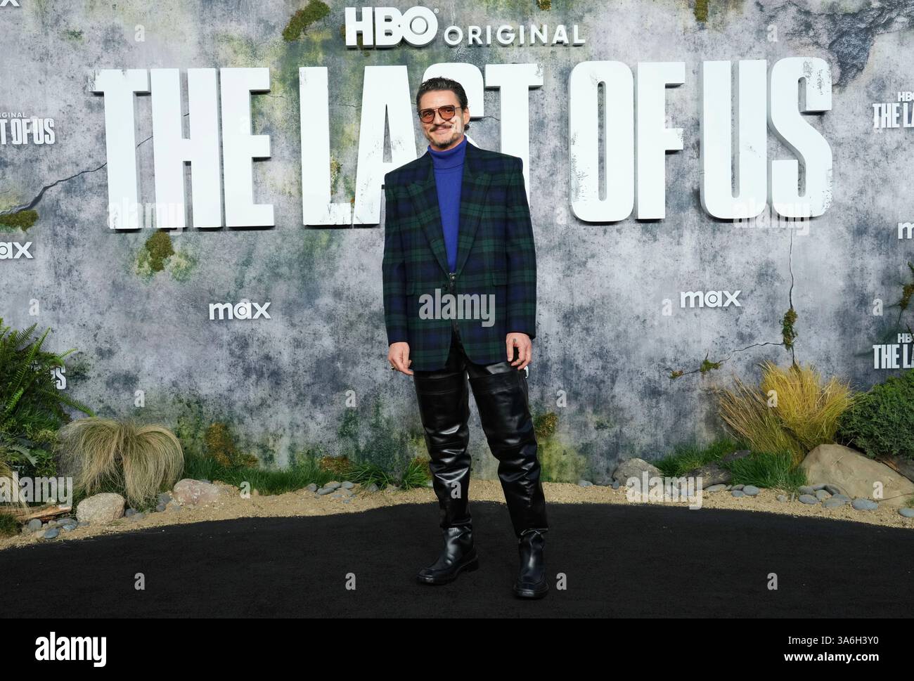 Pedro Pascal arrives at the season two premiere of "The Last of Us" on Monday, March 24, 2025