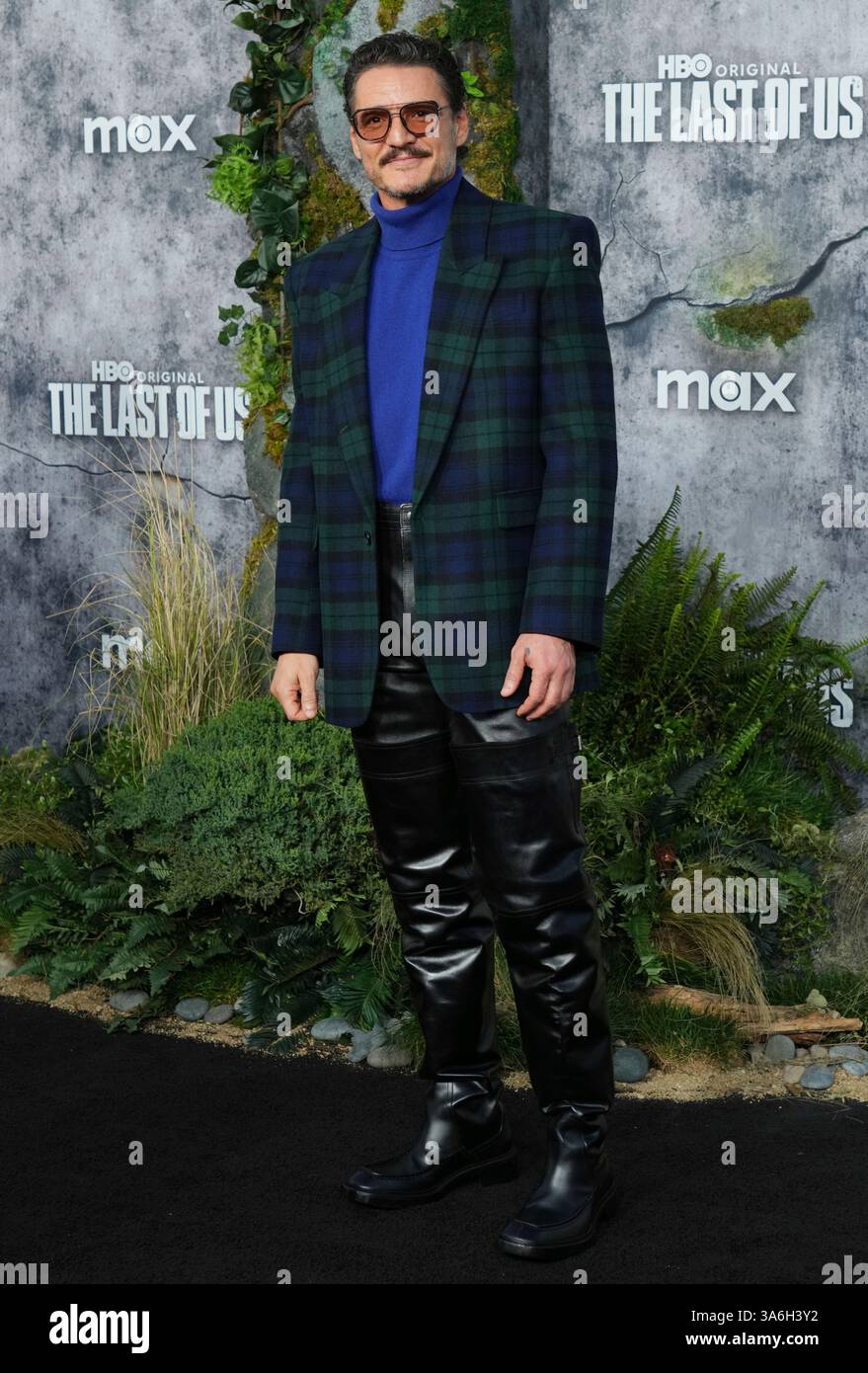 Pedro Pascal arrives at the season two premiere of "The Last of Us" on Monday, March 24, 2025