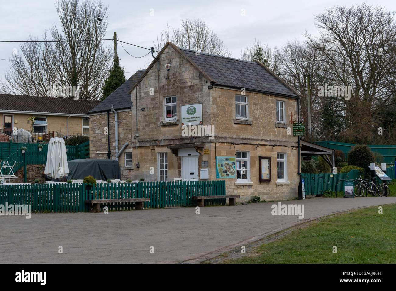The Lock Inn Cafe. Bradford-on-Avon, UK Stock Photo