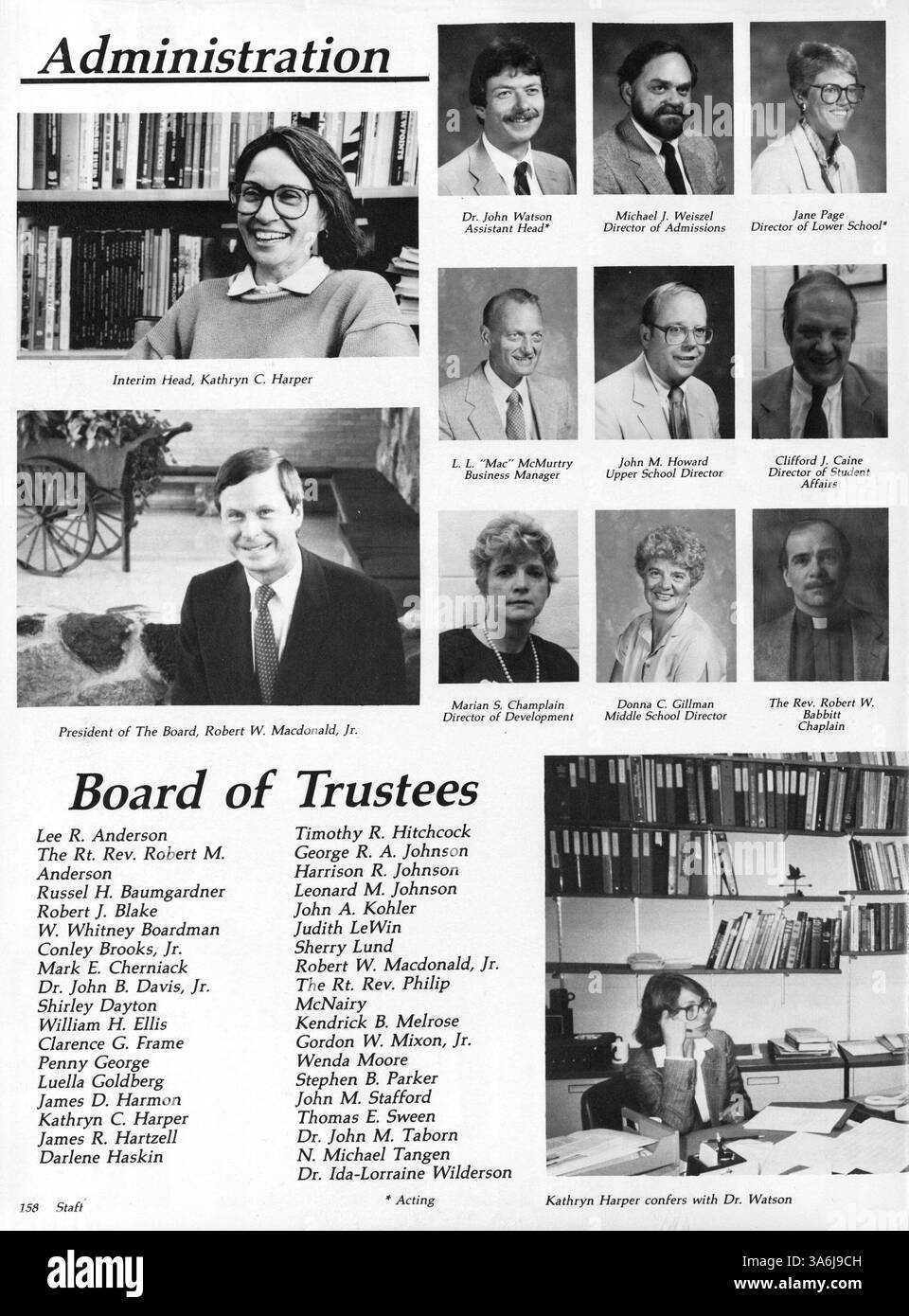 This 1987 Breck Yearbook highlights the school’s key events and ...