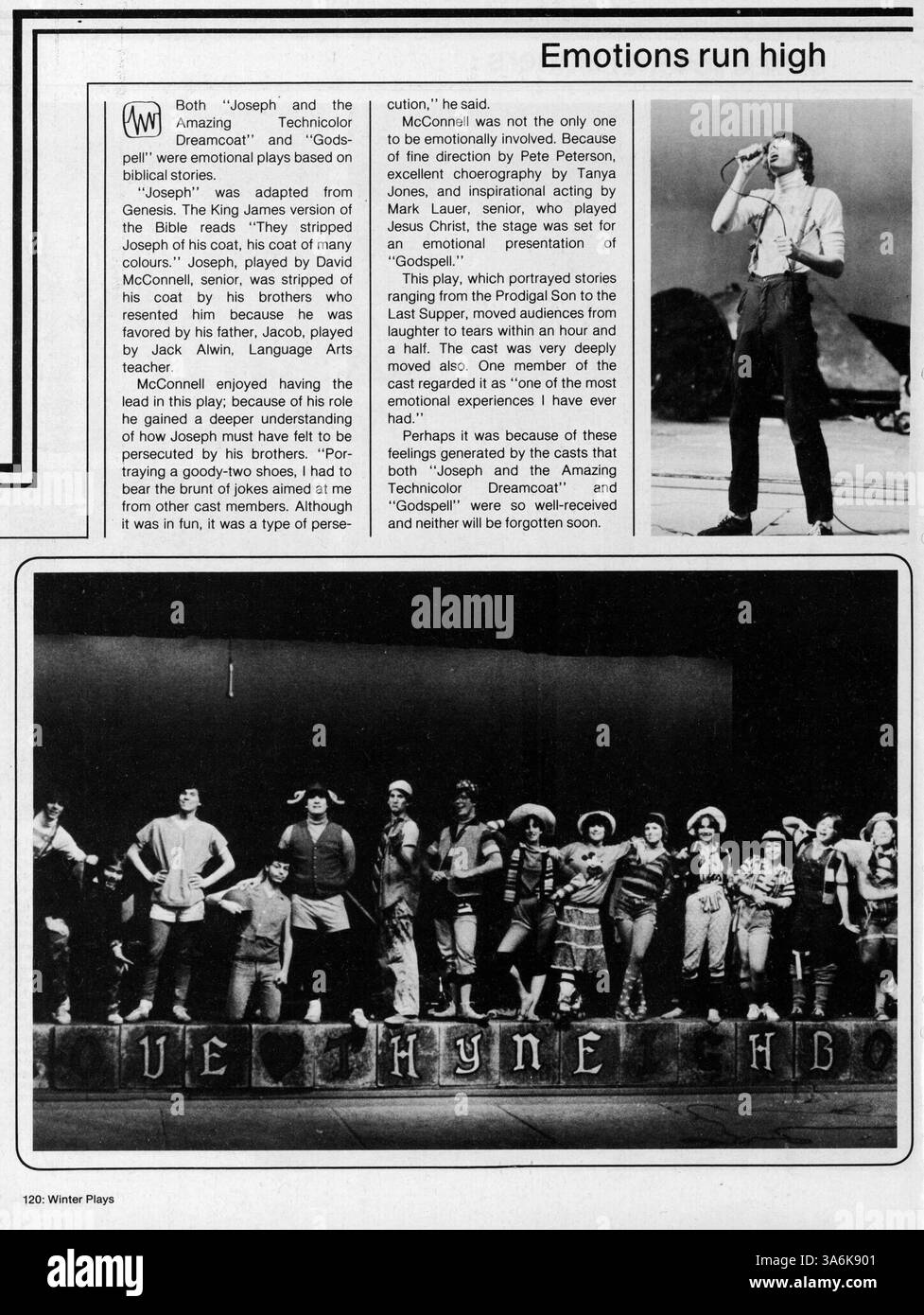 The 1981 Echowan yearbook from St. Louis Park High School captures the ...