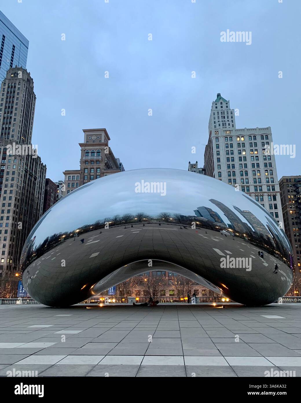 The bean Chicago - Smartphone Captured Stock Image