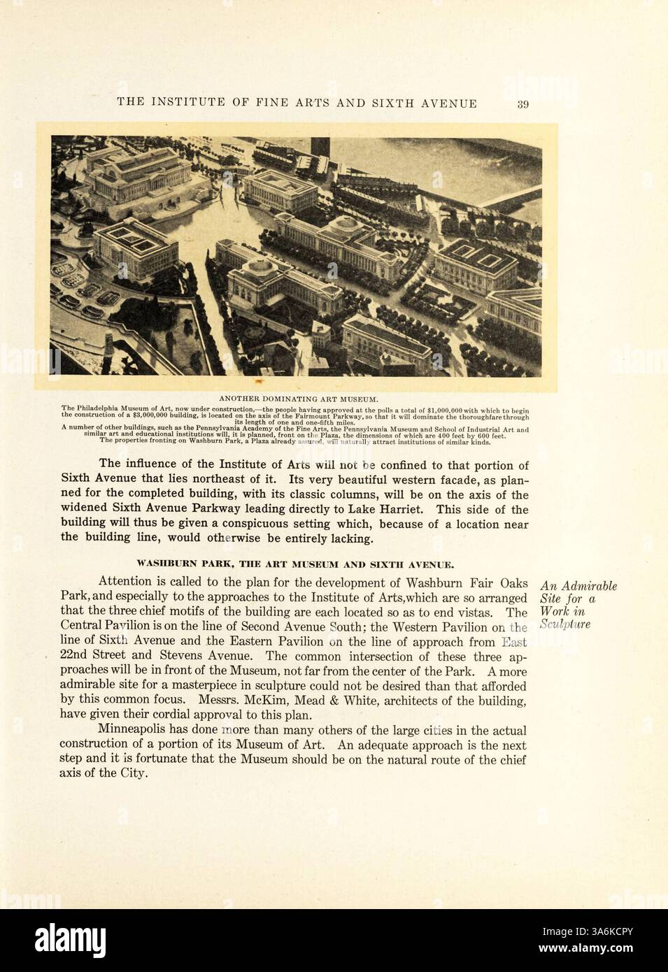 This plan, prepared in 1917 by the Civic Commission, presents the urban ...