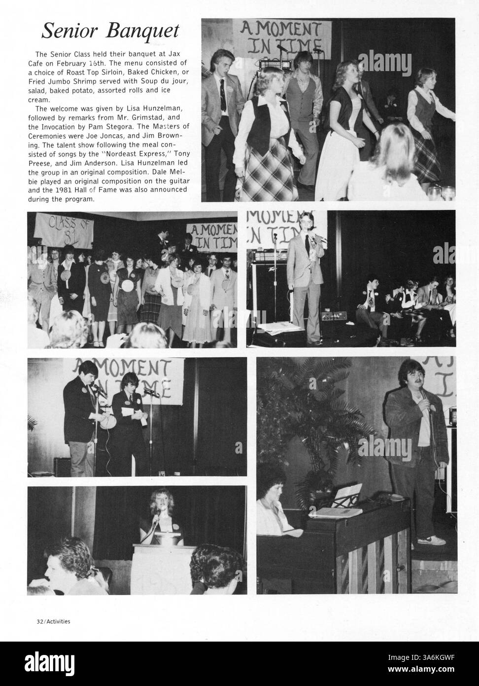 Yearbook Documents Student Life At Edison High School Cut Out Stock