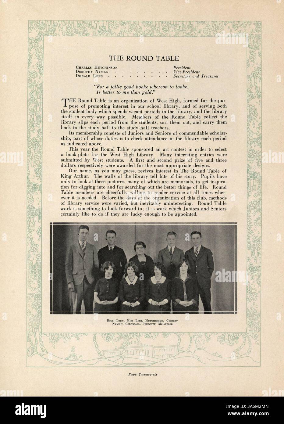 The 1925 edition of the Hesperian yearbook from West High School ...