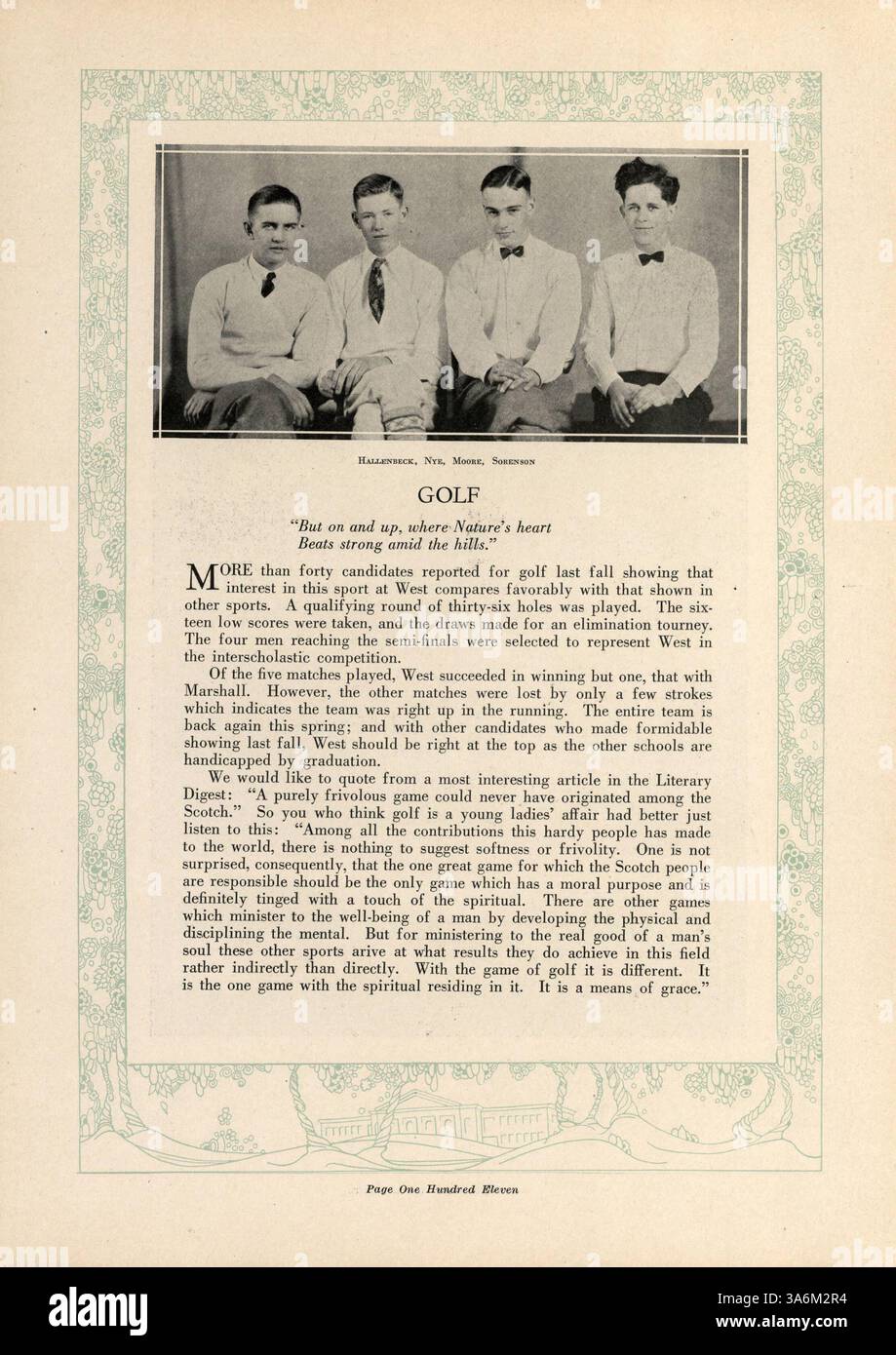 1925 Events The 1925 'Hesperian' yearbook from West High School highlights the ...
