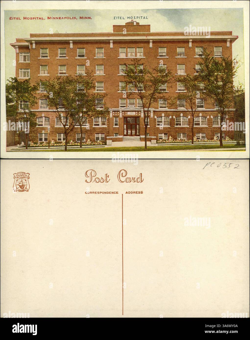 This image shows the exterior of Eitel Hospital in Minneapolis ...
