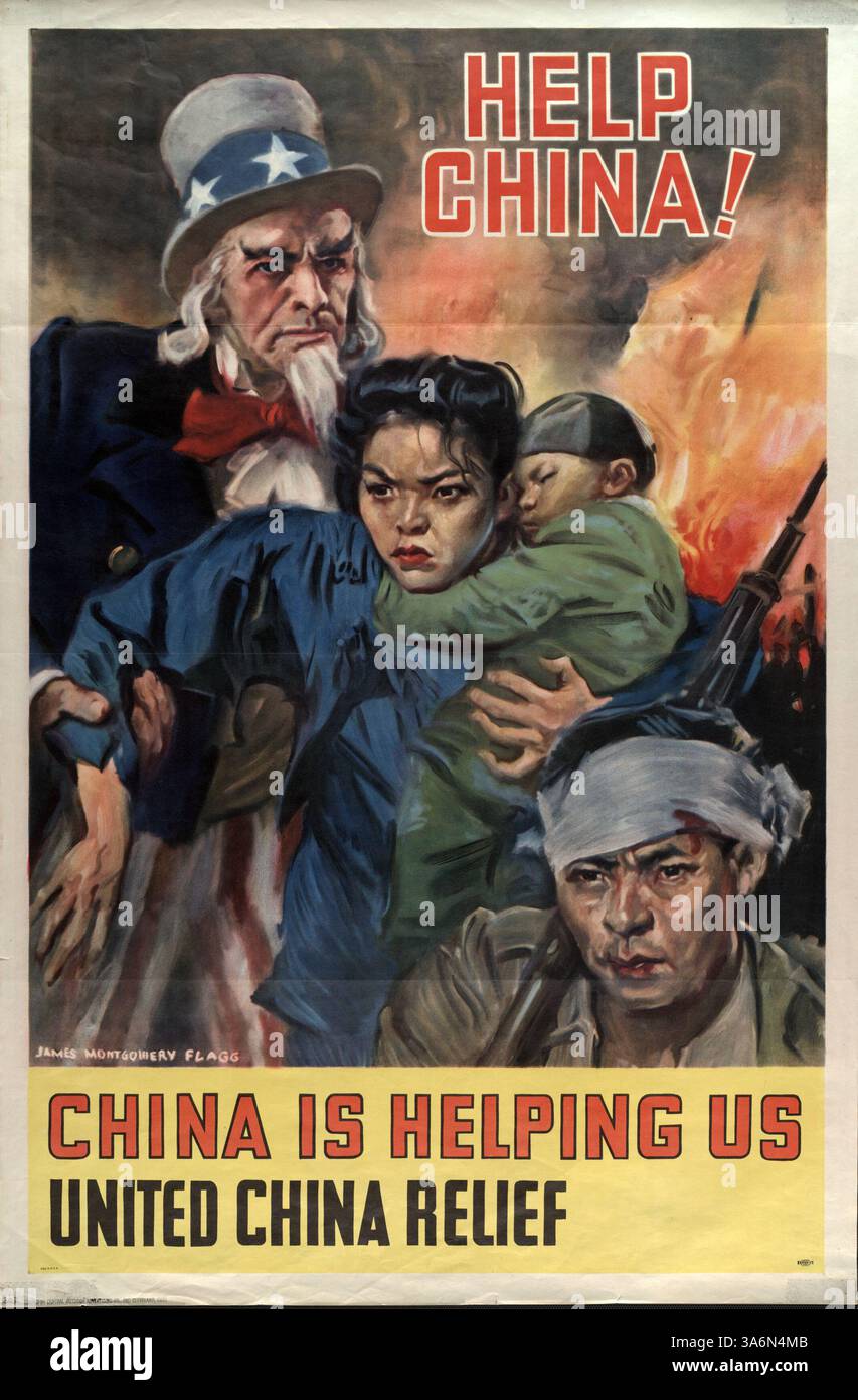 Chinese poster world war hi-res stock photography and images - Alamy