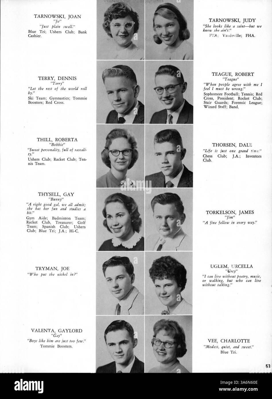 The 1959 Edison Yearbook provides a snapshot of student life, faculty ...