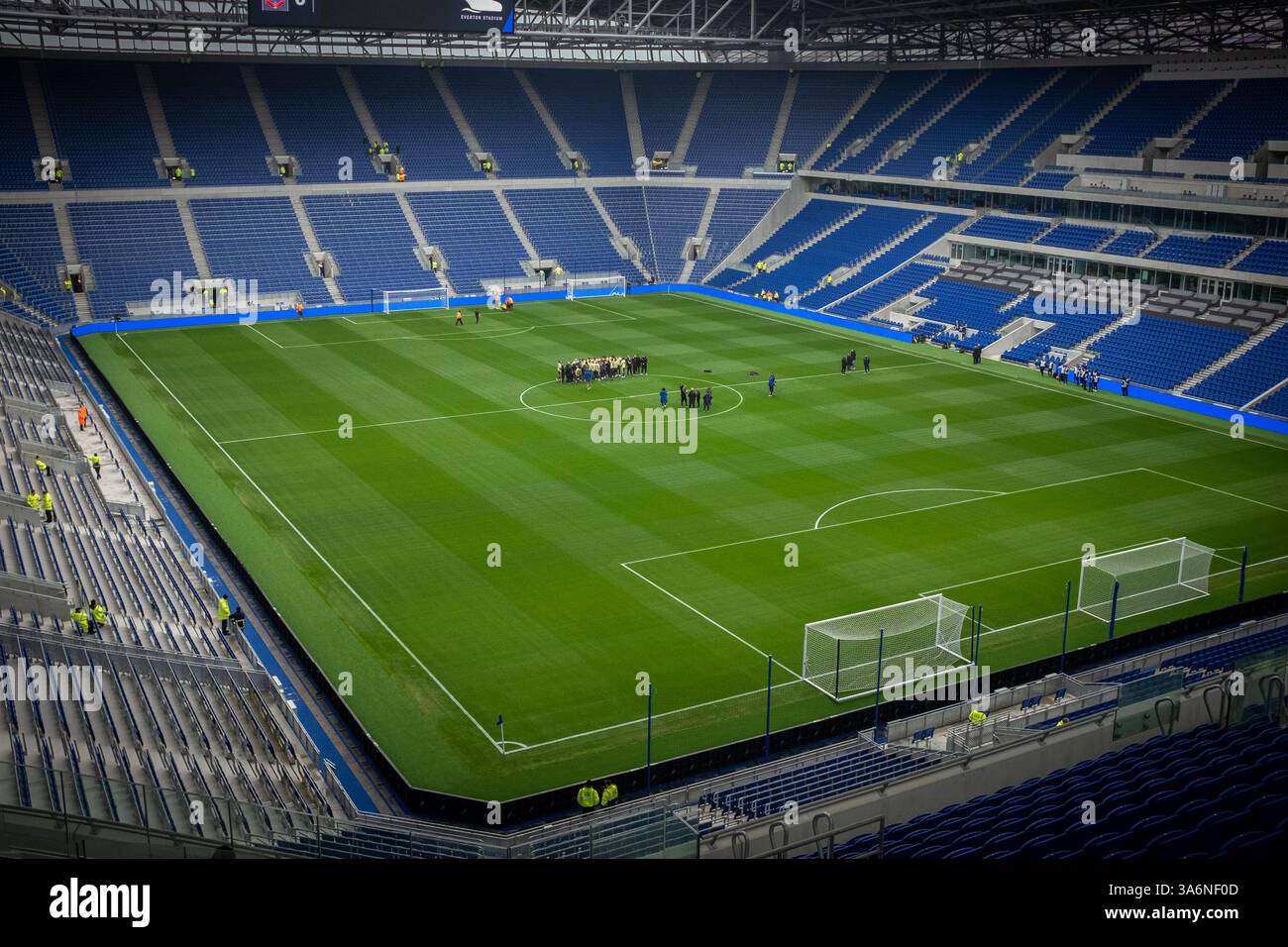 Bramley Moore Dock, Everton FC - Stock Image