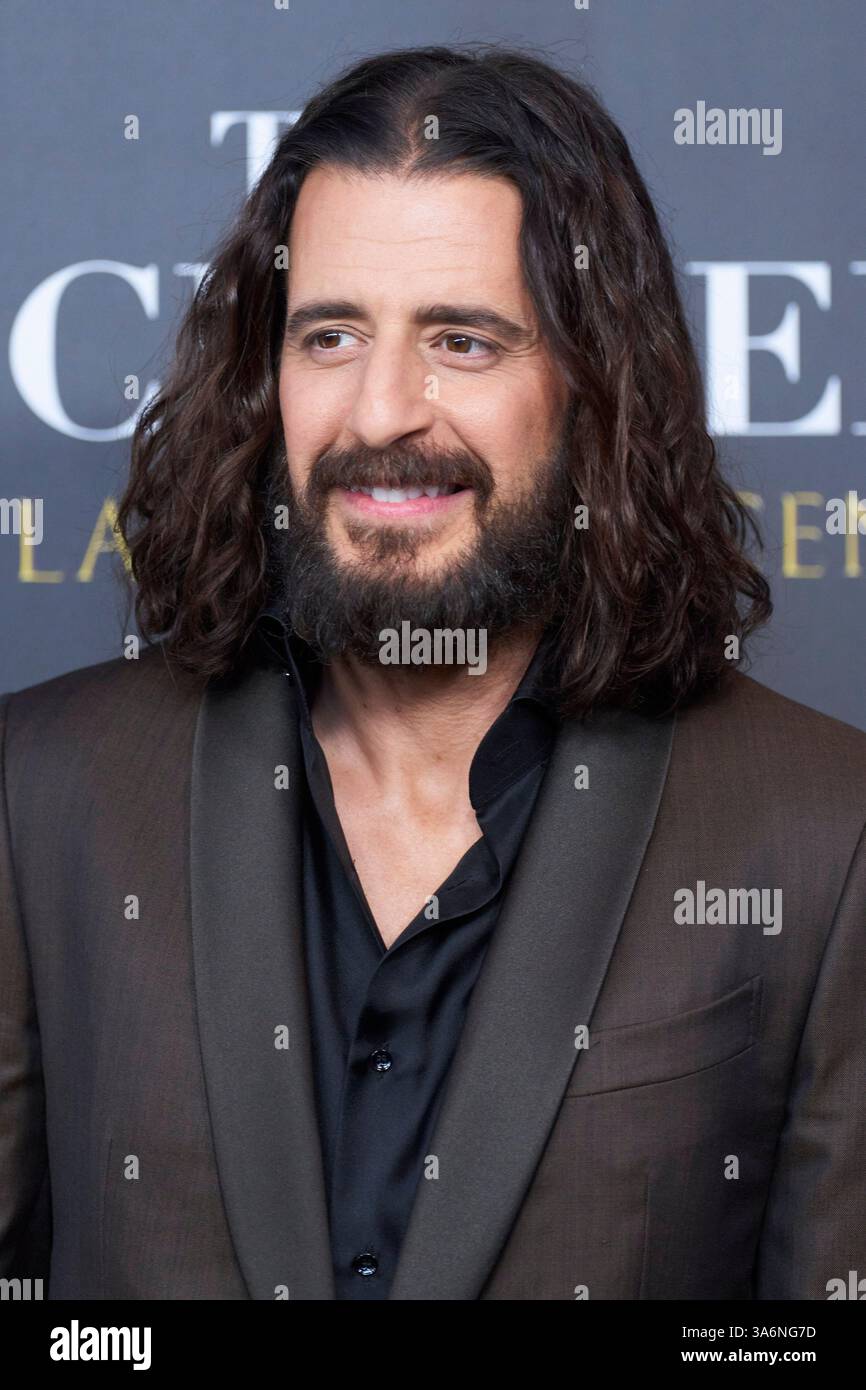 Who Is Jonathan Roumie Manager Madrid. Spain. 20250325, Jonathan Roumie attends ‘The Chosen’ European ...