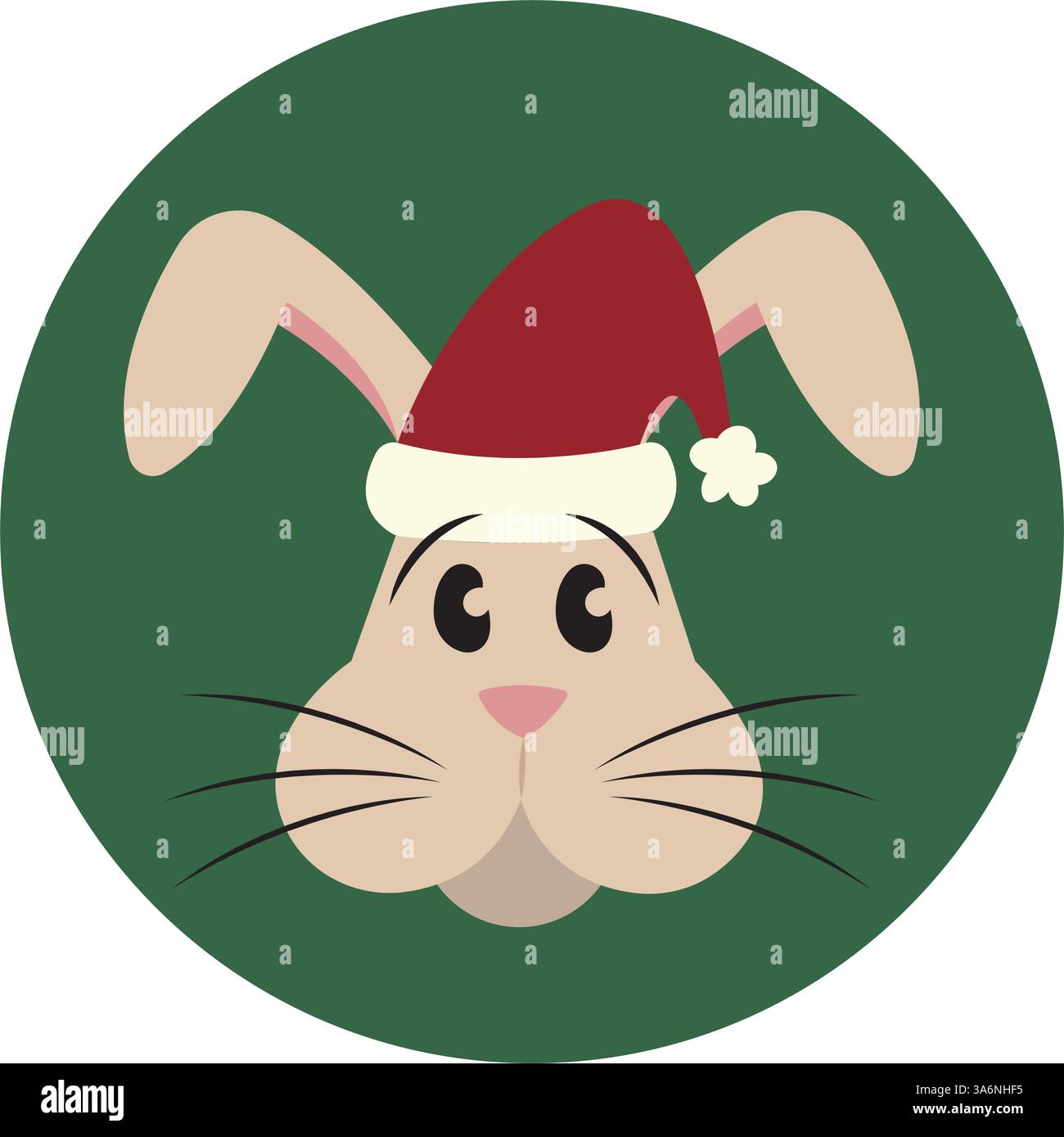 Rabbit in hat icon hi-res stock photography and images - Alamy