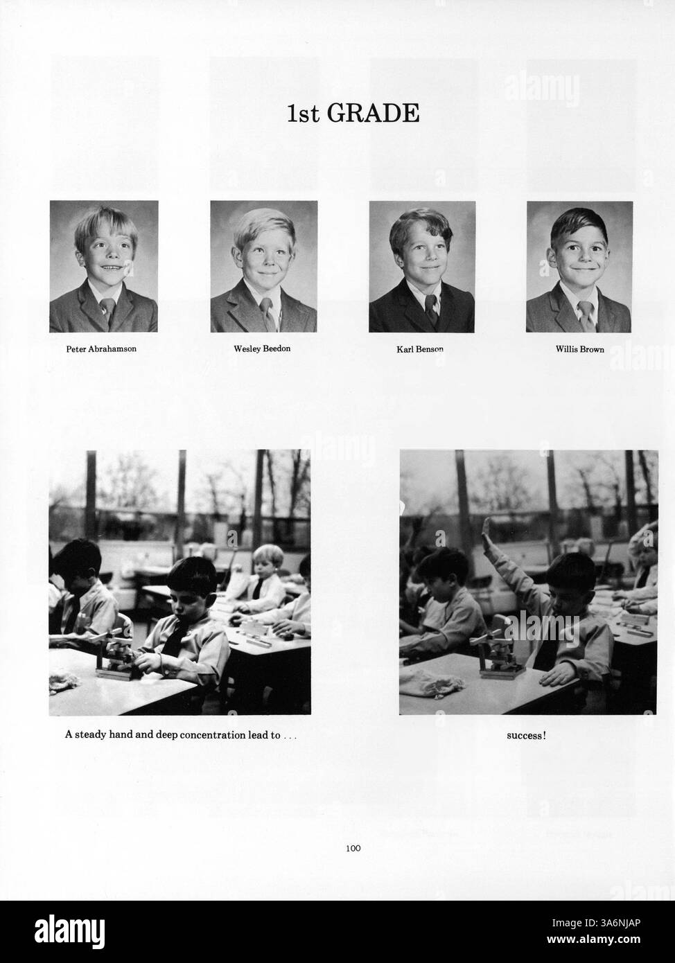The 1971 Mustang Yearbook Documents The Various School Activities Hi