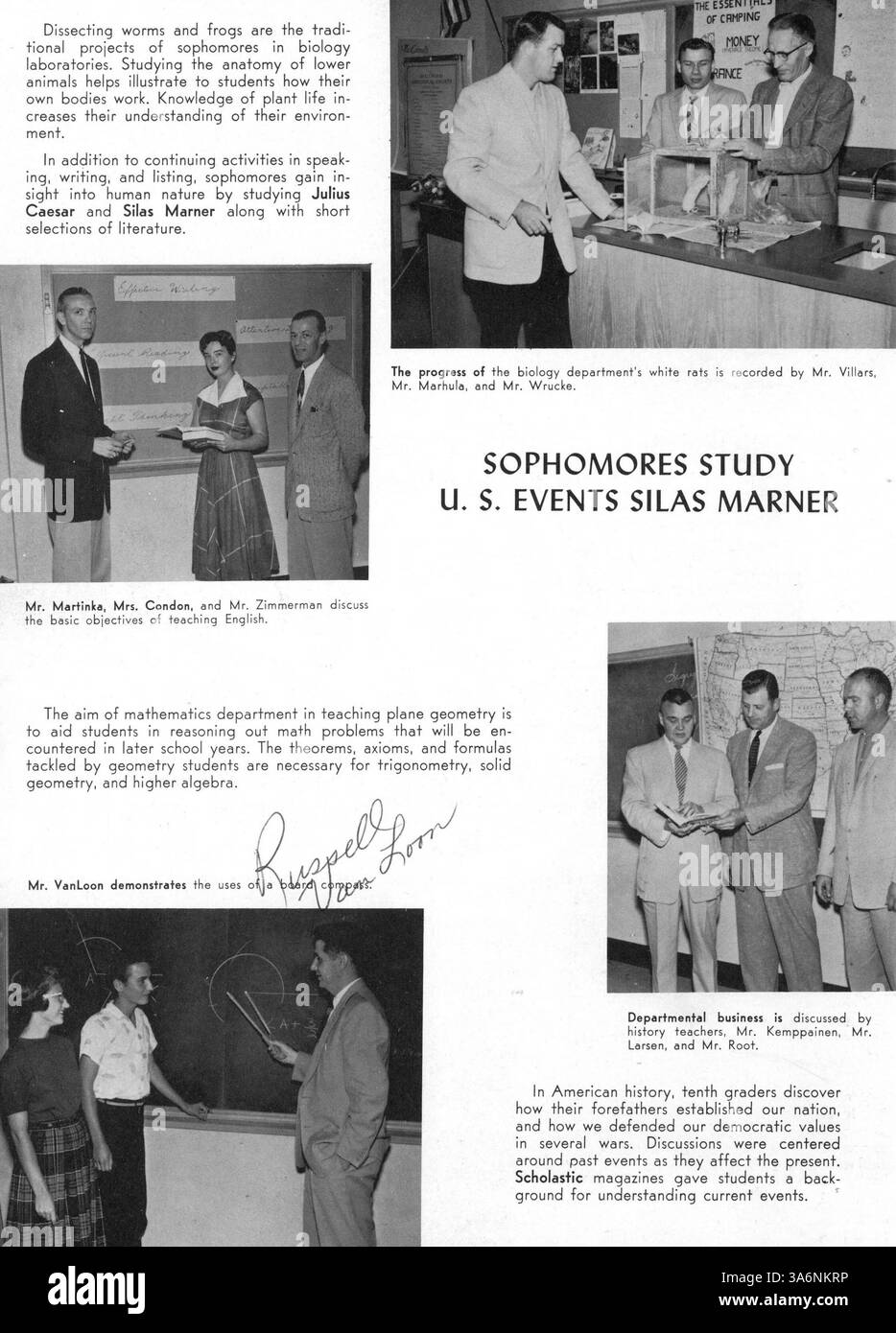 The 1958 robbinsdale high school yearbook captures key moments from the